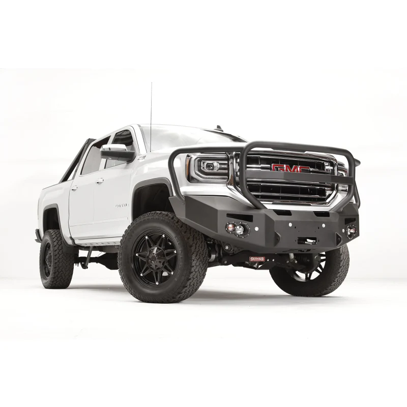 Fab Fours Premium Winch Front Bumper w/ Grille Guard Model GS16-F3950-1 - Image 3