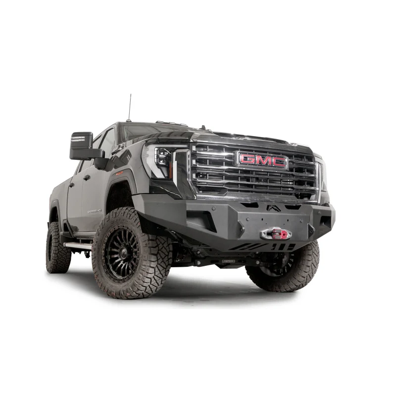 Fab Fours Premium Winch Front Bumper w/ No Guard 2 Stage Black Powder Coat w/ Sensor Model GM24-A6251-1 - Image 3