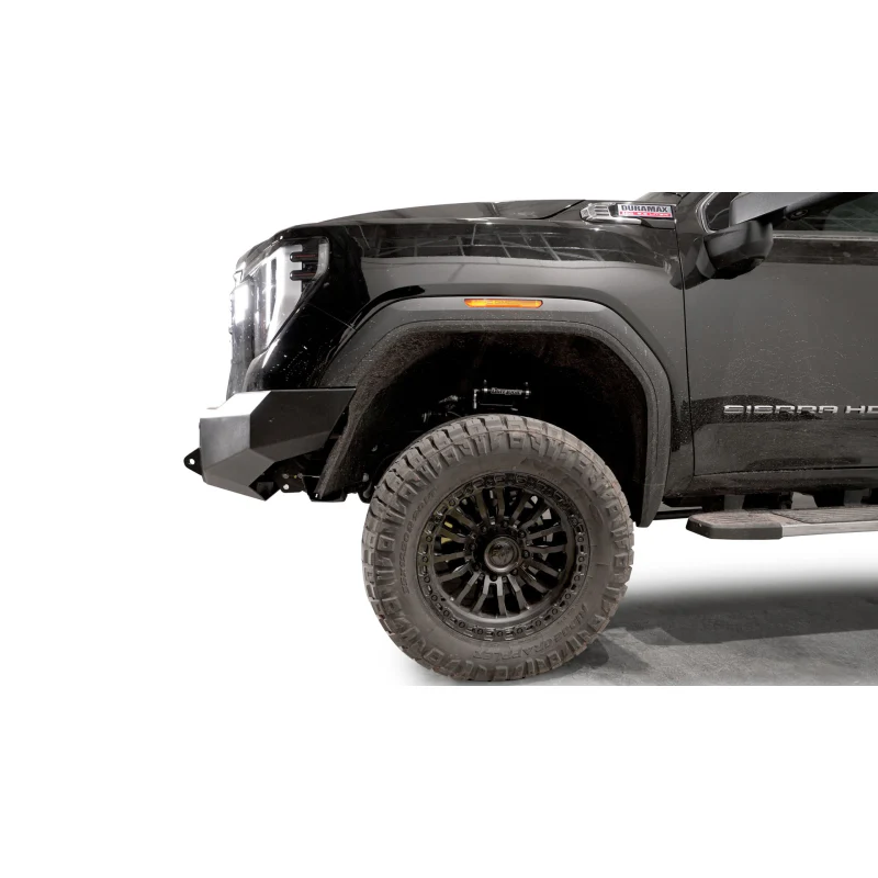Fab Fours Premium Winch Front Bumper w/ No Guard 2 Stage Black Powder Coat w/ Sensor Model GM24-A6251-1 - Image 4