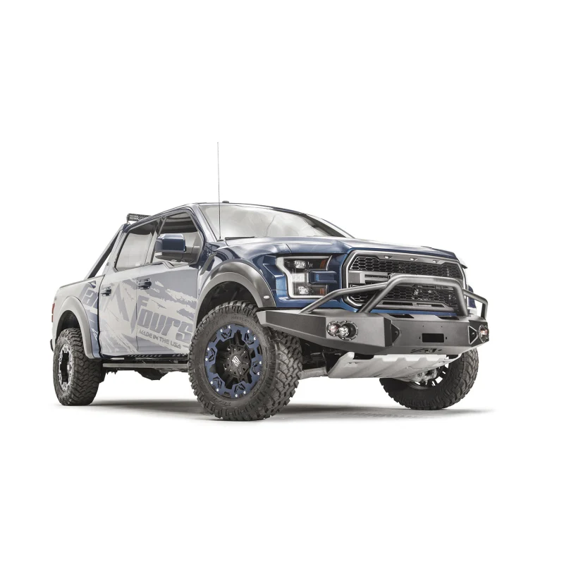 Fab Fours Premium Winch Front Bumper w/ Pre Runner Guard Model FF17-H4352-1 - Image 3
