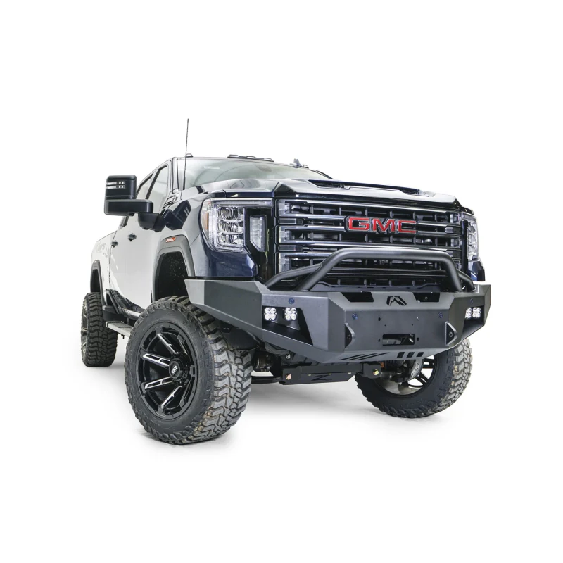 Fab Fours Premium Winch Front Bumper w/ Pre Runner Guard Model GM20-A5052-1 - Image 3