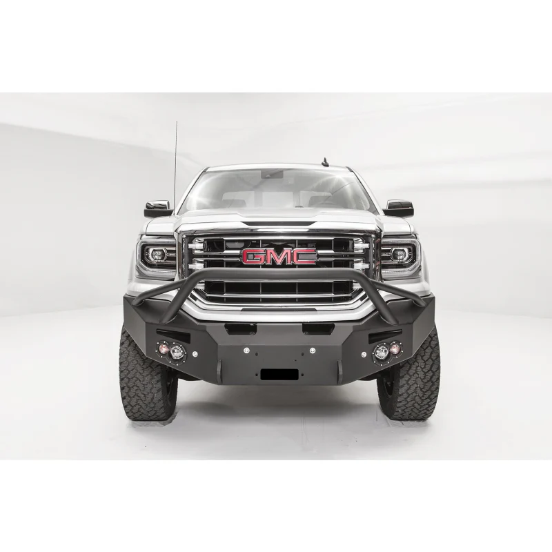 Fab Fours Premium Winch Front Bumper w/ Pre Runner Guard Model GS16-F3952-1 - Image 2