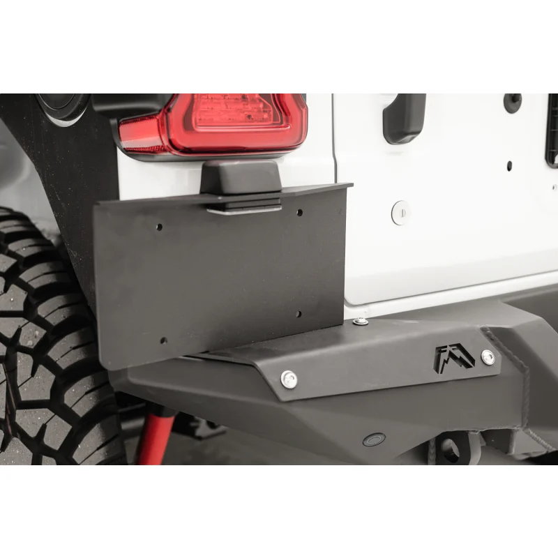 Fab Fours Rear Bumper License Plate Bracket Model M4550-1