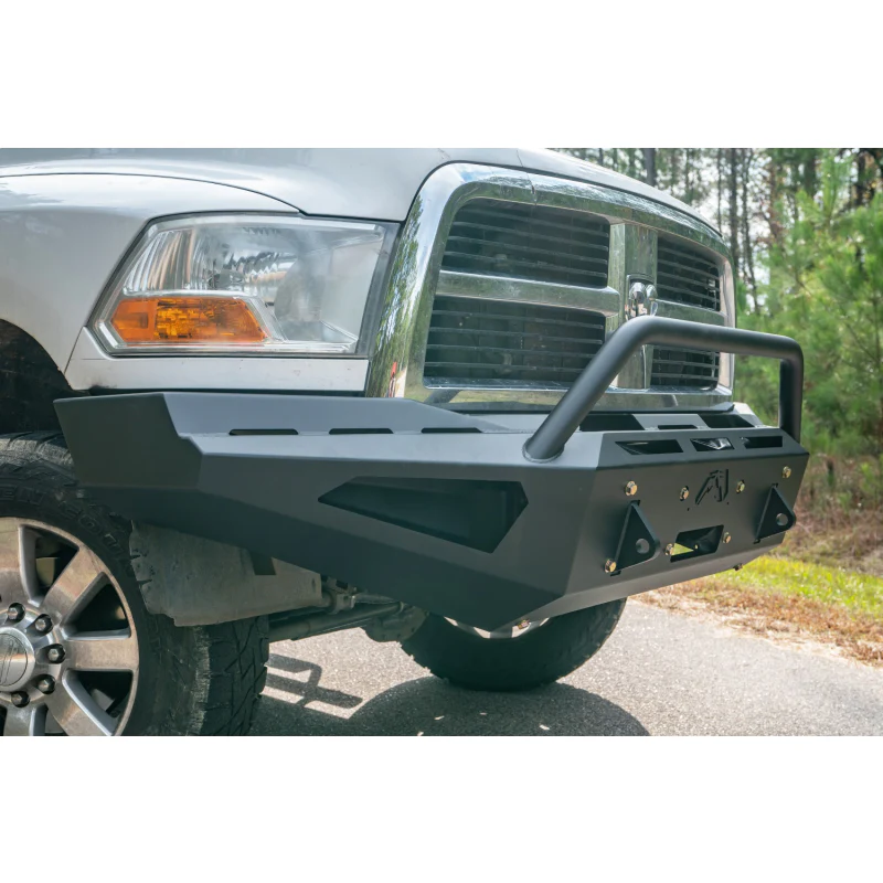 Fab Fours Red Steel Front Bumper w/ Pre Runner Guard Model DR10-RS2962-1 - Image 3