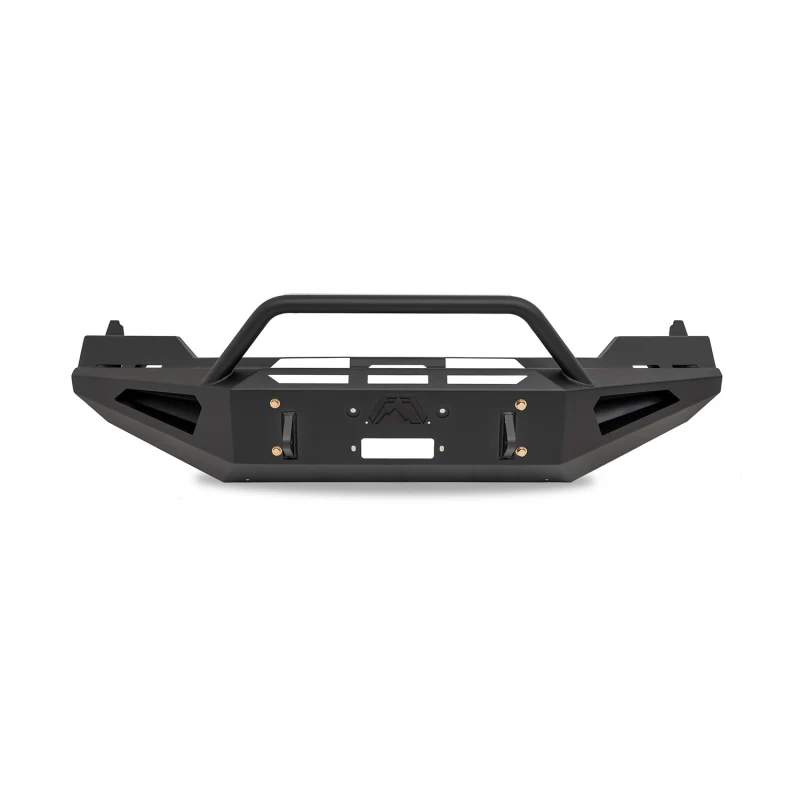 Fab Fours Red Steel Front Bumper w/ Pre Runner Guard Model DR13-RS2462-1