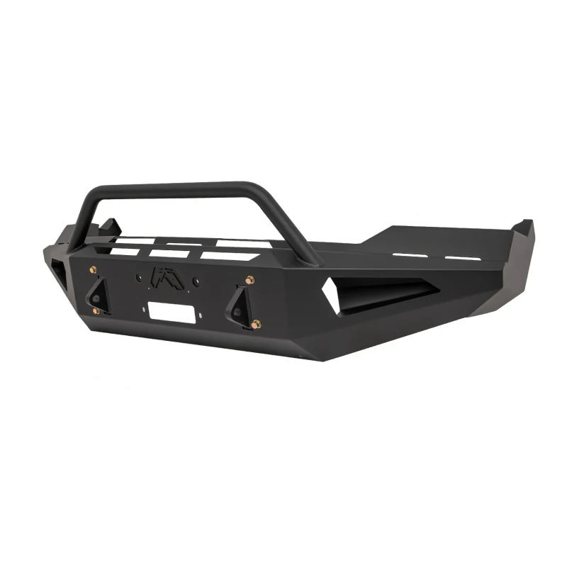 Fab Fours Red Steel Front Bumper w/ Pre Runner Guard Model DR13-RS2462-1 - Image 2