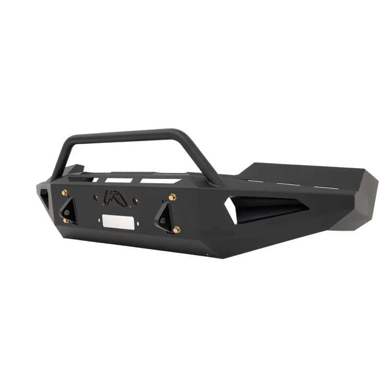 Fab Fours Red Steel Front Bumper w/ Pre Runner Guard Model GM11-RS2862-1 - Image 2