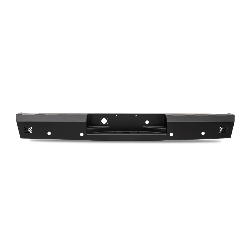 Fab Fours Red Steel Rear Bumper Model DR06-RT1050-1