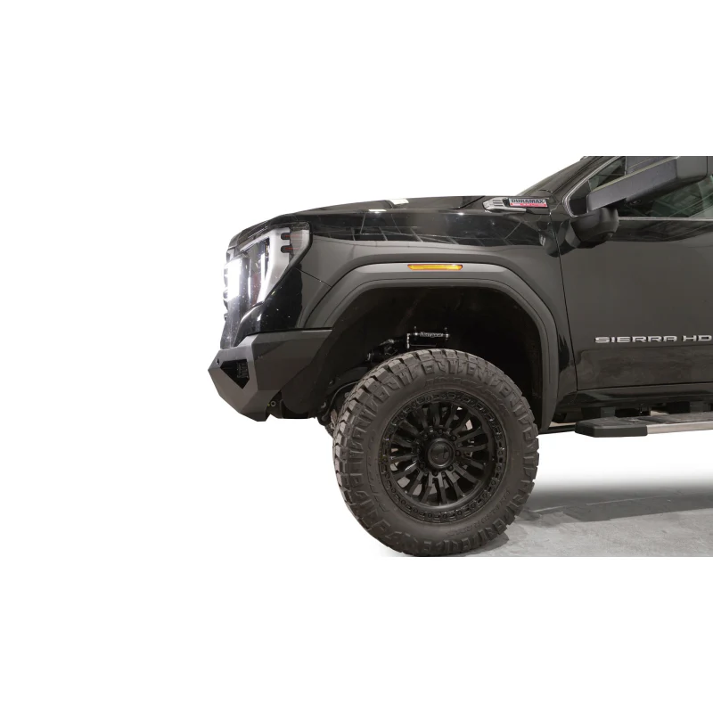 Fab Fours Vengeance Front Bumper w/ No Guard 2 Stage Black Powder Coat Model GM24-V6251-1 - Image 4