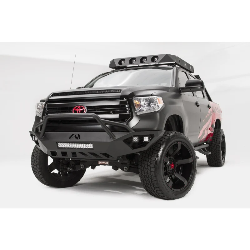 Fab Fours Vengeance Front Bumper w/ Pre Runner Guard Model TT14-D2852-1
