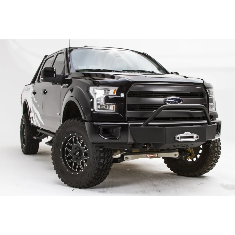 Fab Fours Winch Mount w/ Grille Guard Model FF15-N3250-1 - Image 3