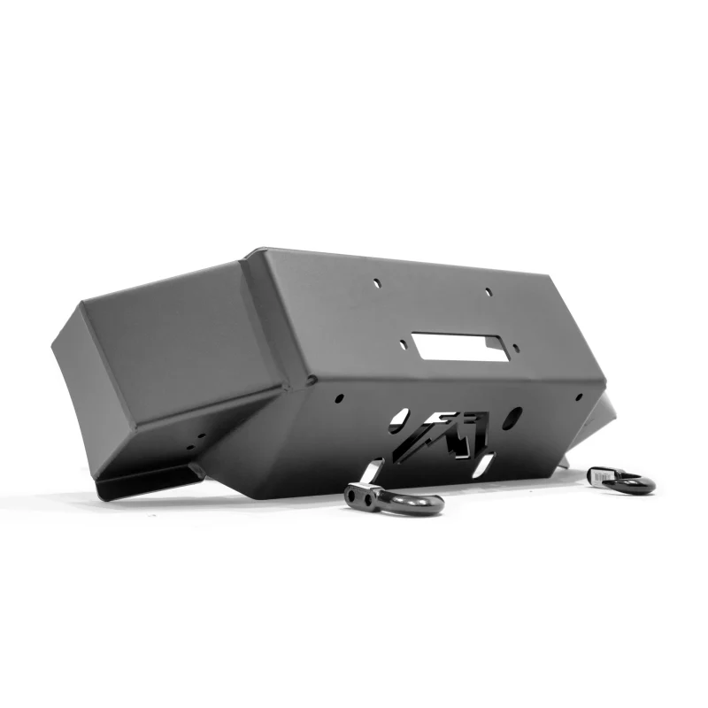 Fab Fours Winch Mount w/ No Guard 2 Stage Black Powder Coat Model FS17-N4161-1 - Image 3