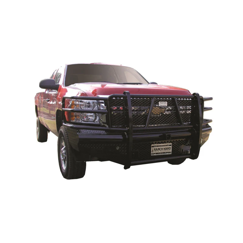 Ranch Hand Legend Series Front Bumper W/ Grille Guard Fits Select 11-14 Chevrolet Silverado 2500 HD/3500 HD Model FBC111BLR - Image 4