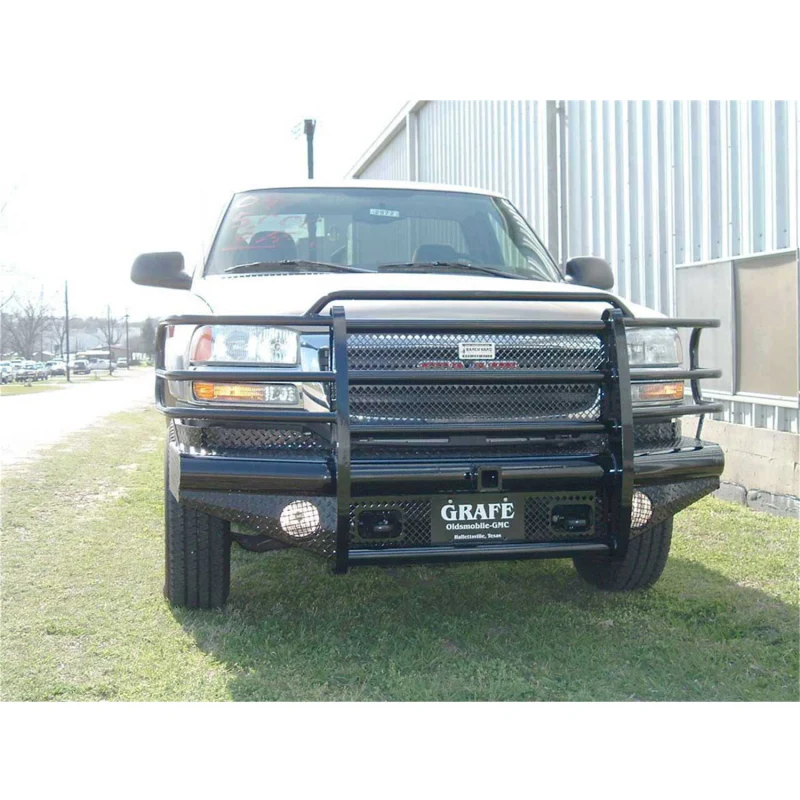 Ranch Hand Legend Series Front Bumper W/ Grille Guard Fits Select 03-07 GMC Sierra 2500 HD/3500 Model FBG031BLR - Image 4