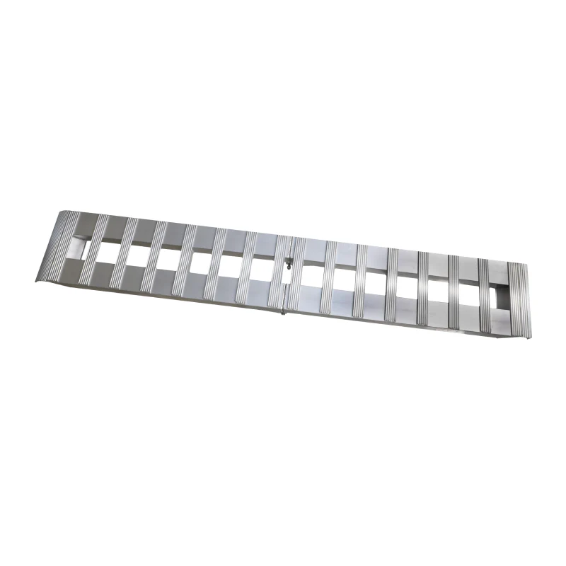 GEN-Y 1 Heavy Duty 8 Foot Foldable Aluminum Loading Ramp - 15" x 96" 3K Capacity - 1 RAMP ONLY Model GH-102595-1