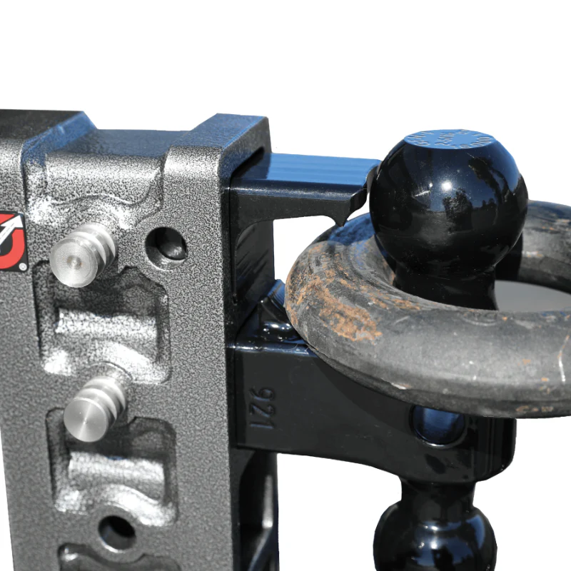 GEN-Y MEGA-DUTY 2.5" Offset Shank 3" rise, 6" Drop 3.5K TW 32K Hitch & GH-0161 Dual-Ball Model GH-1914 - Image 3