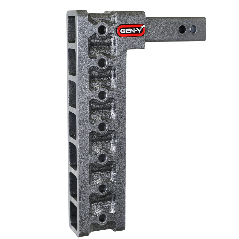GEN-Y MEGA-DUTY 2" Shank 15" Drop 2K TW 16K Hitch & GH-0100 Stabilizer Kit Model GH-507