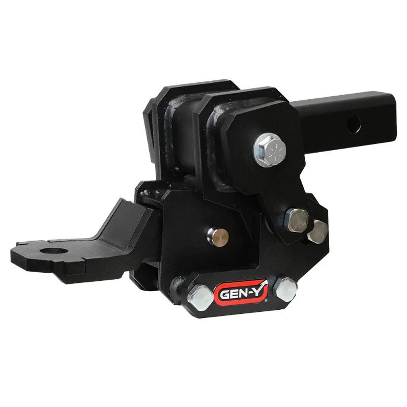 GEN-Y VOYAGER Hitch w/ Platinum Ball Mount (GH-103705) - 4.75" Tube - 7K Overall Towing Capacity - 700 LB Towing Tongue Weight Capacity - 300 LB Cargo Tongue Weight Capacity @ 24" From Pin C/L to Cargo C/L Model GH-26011