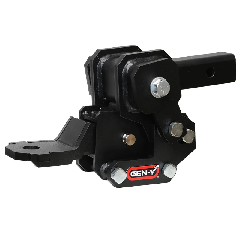 GEN-Y VOYAGER Hitch w/ Platinum Ball Mount (GH-103705) - 5.75" Tube - 7K Overall Towing Capacity - 1000 LB Towing Tongue Weight Capacity - 500 LB Cargo Tongue Weight Capacity @ 24" From Pin C/L to Cargo C/L Model GH-26012