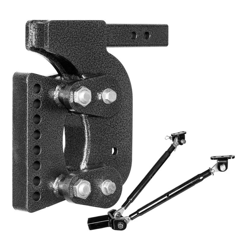 Gen-Y The BOSS TORSION-FLEX 2" Wht Dist. Shank 12.5" Drop 1.7K TW 16K Hitch Stabilizer Model GH-1402