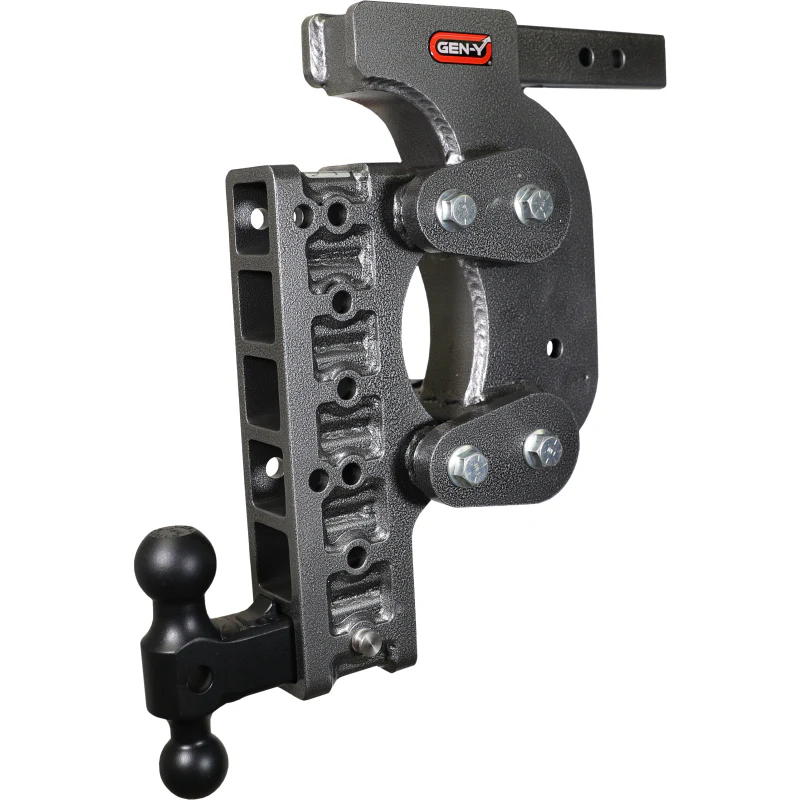 Gen-Y The BOSS TORSION-FLEX 2" Shank 17.5" Drop 1.7K TW 16K Hitch Dual-Ball Stabilizer Model GH-1416
