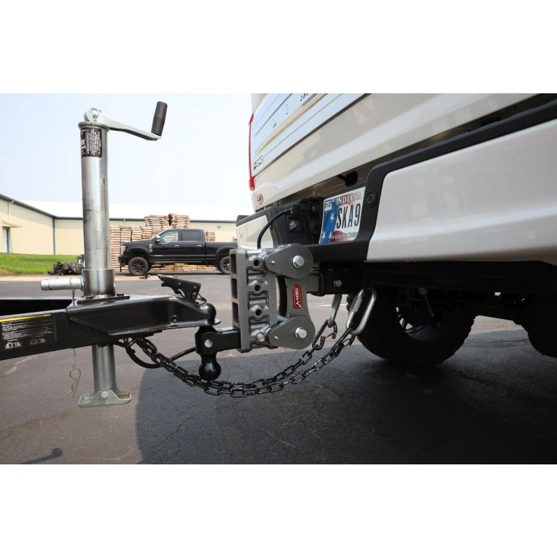 Gen-Y The BOSS TORSION-FLEX Pintle Plate 3" Shank 6.5" Drop 2.4K TW 21K Hitch Model GH-1801 - Image 4