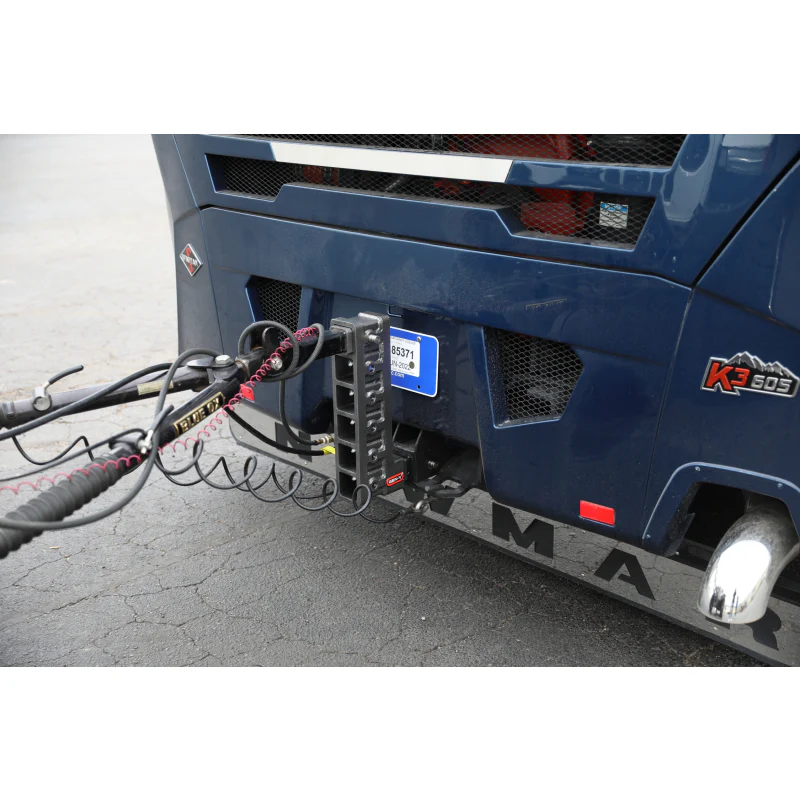 Gen-Y MEGA-DUTY 2" Shank 5" Offset Drop 1.5K TW 10K Hitch with Dual-Ball & Pintle Lock Model GH-424 - Image 5