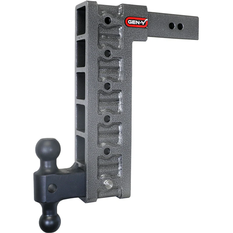 Gen-Y MEGA-DUTY 2.5" Shank 15" Drop 3K TW 21K Hitch Dual-Ball & Stabilizer Kit Model GH-616
