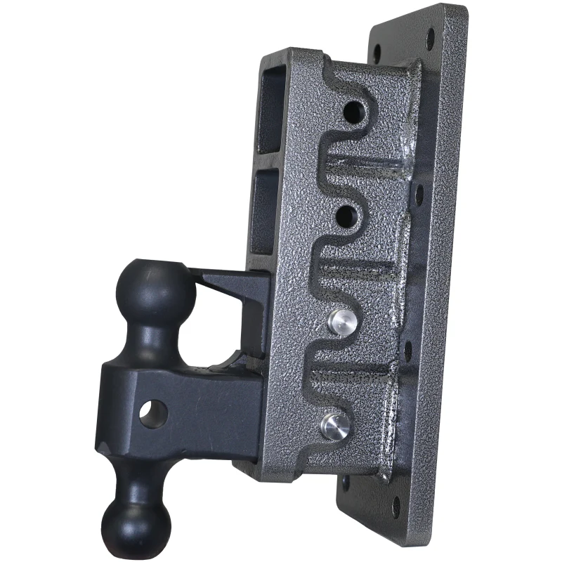 Gen-Y MEGA-DUTY 2.5" Bolt-On 9" Drop 3K TW 21K Hitch with Dual-Ball & Pintle Lock Model GH-724
