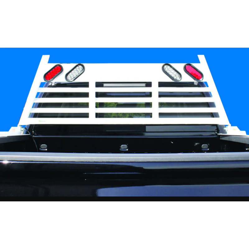 Go Industries Lighted HD Headache Rack - Black Model 620