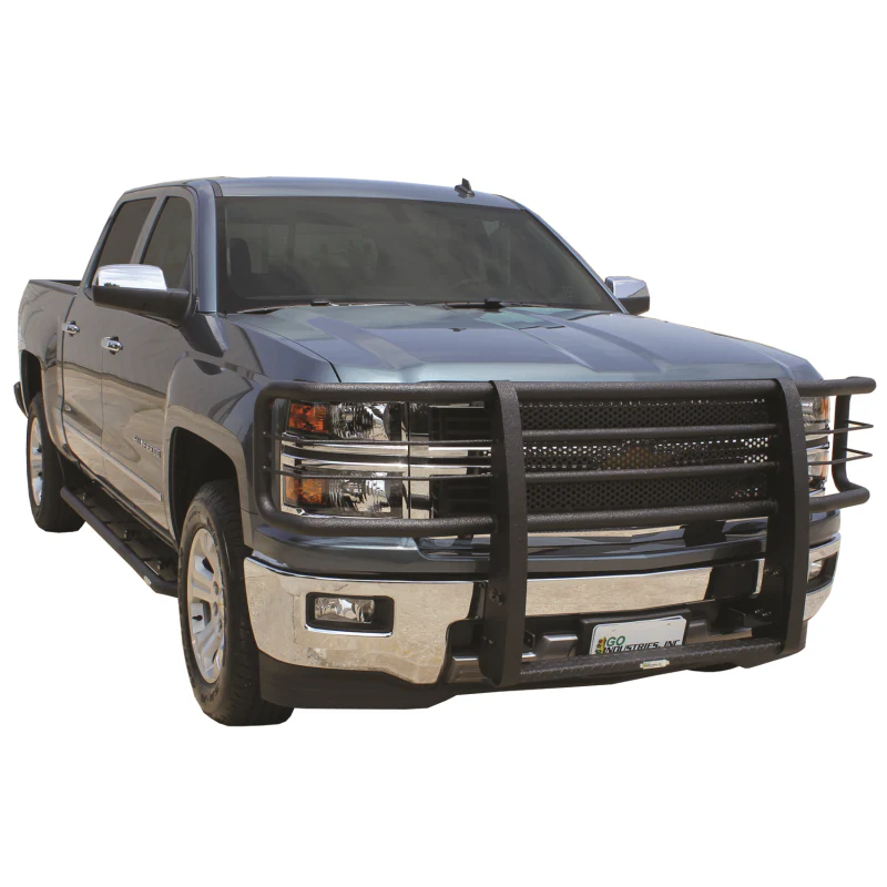 Go Industries Rancher Grille Guard - Black - UA Finish Model 44736