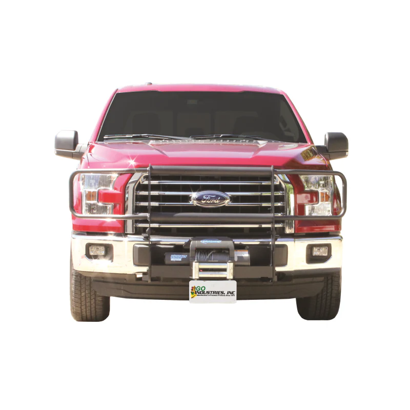Go Industries Winch Grille Guard - Black Model 33650B - Image 3