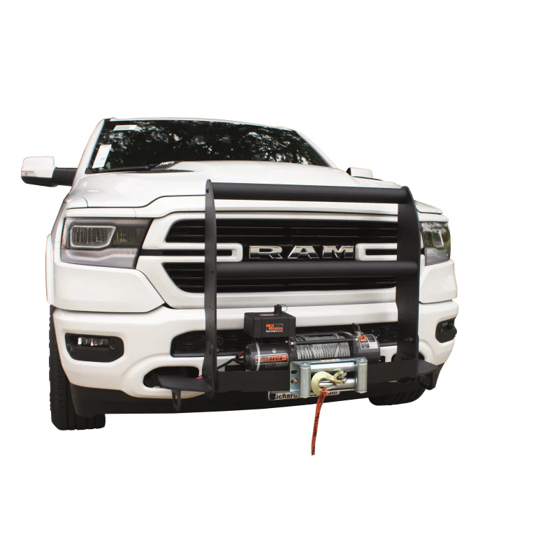 Go Industries Winch Grille Guard - Black Model 33675B - Image 2