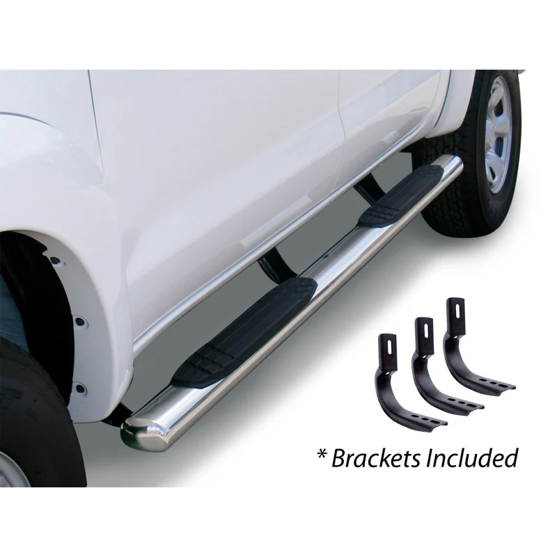 Go Rhino 4" OE Xtreme Step Nerf Bars with Mounting Brackets Kit Model 684439980PS - Image 2