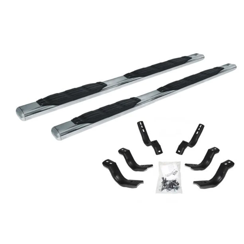 Go Rhino 5" 1000 Series Step Nerf Bars with Mounting Brackets Kit Model 105439980PS