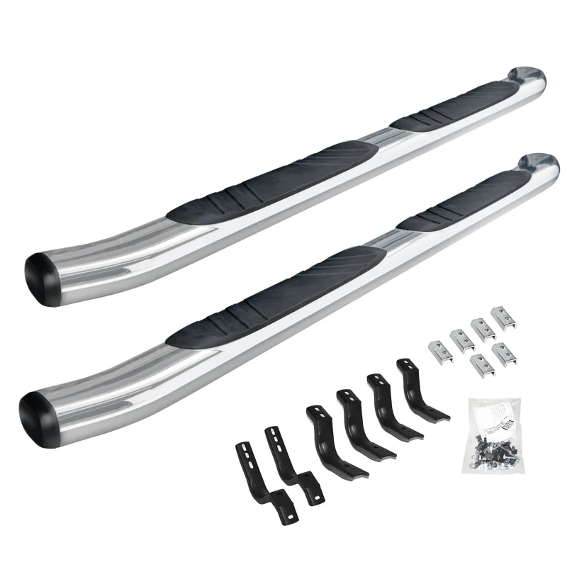 Go Rhino 5" OE Xtreme Composite Step Nerf Bars with Brackets Kit Model 685443580CC