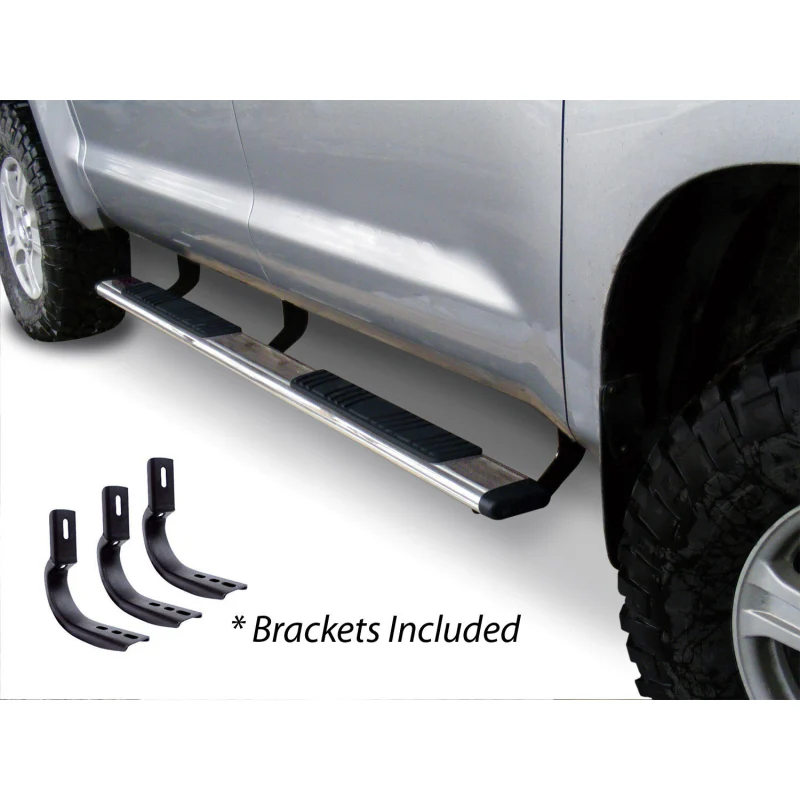 Go Rhino 5" OE Xtreme Low Profile Step Nerf Bars with Brackets Kit Model 685443580PS - Image 2