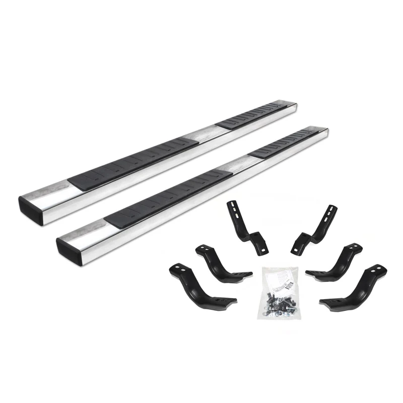 Go Rhino 6" OE Xtreme II Step Nerf Bars with Mounting Brackets Kit Model 6862404787PS