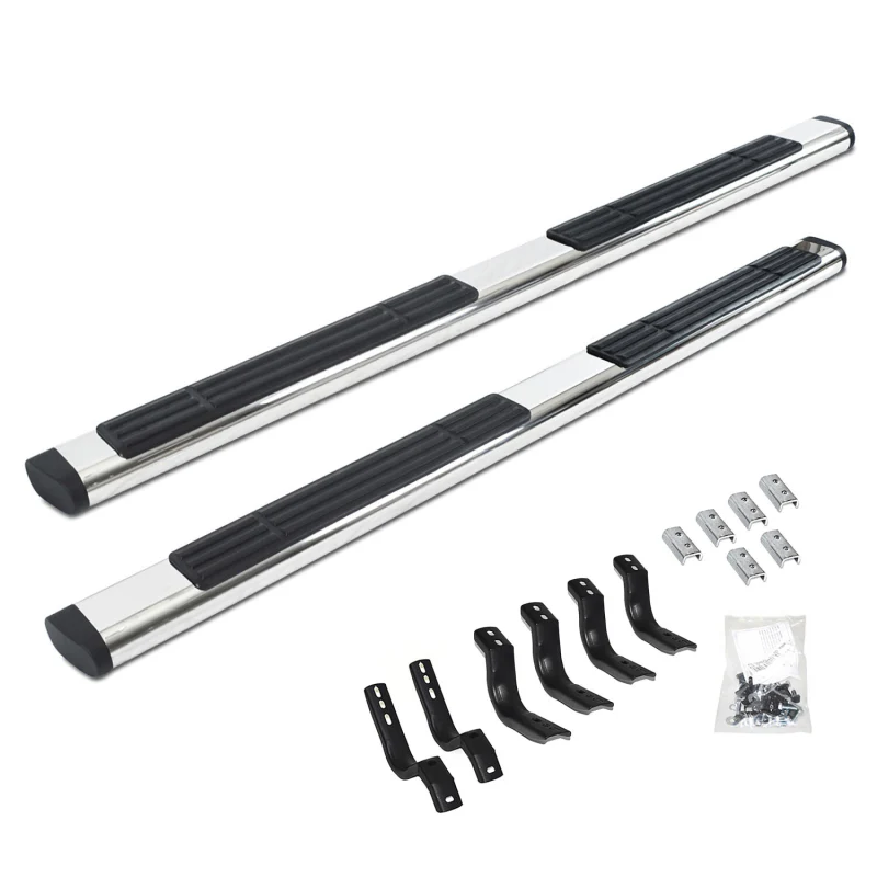 Go Rhino 6" OE Xtreme Step Nerf Bars with Mounting Brackets Kit Model 686404587PS