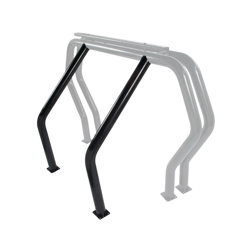 Go Rhino Bed Bar Component Pair of Kickers (Between wheel wells) Black Powdercoat Model 9560B