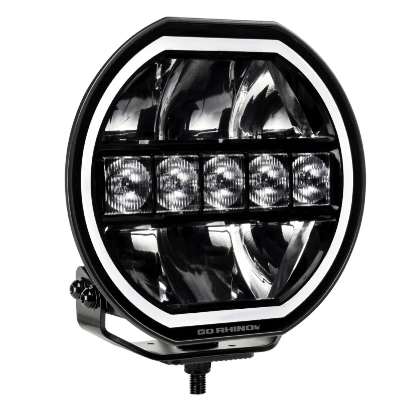 Go Rhino Blackout Series MAXLINE 7" LED Beam with Multi Daytime Running Light Model 751080711CRS - Image 5