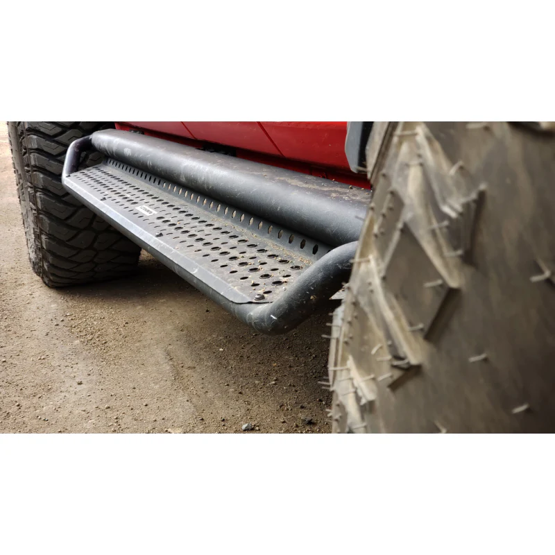 Go Rhino Dominator Xtreme D1 Running Baords with Rocker Panel Mounting Bracket Kit Model D14180T - Image 7