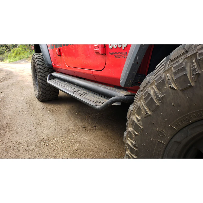 Go Rhino Dominator Xtreme D1 Running Baords with Rocker Panel Mounting Bracket Kit Model D14505T - Image 8