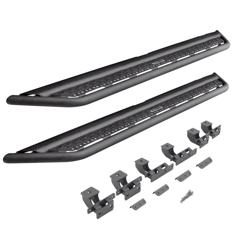 Go Rhino Dominator Xtreme D6 Running Baords with Rocker Panel Mounting Brackets Kit Model D64506T
