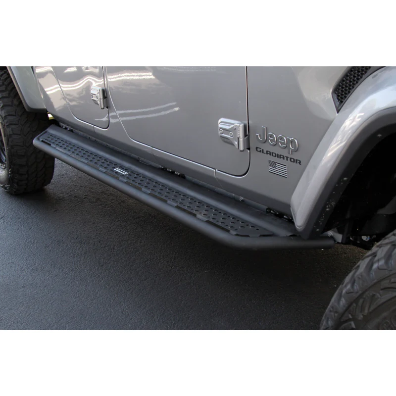 Go Rhino Dominator Xtreme D6 Running Baords with Rocker Panel Mounting Brackets Kit Model D64516T - Image 4