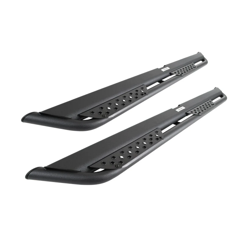 Go Rhino Dominator Xtreme DT Step Nerf Bars with Rocker Panel Mounting Bracket Kit Model DT4432T