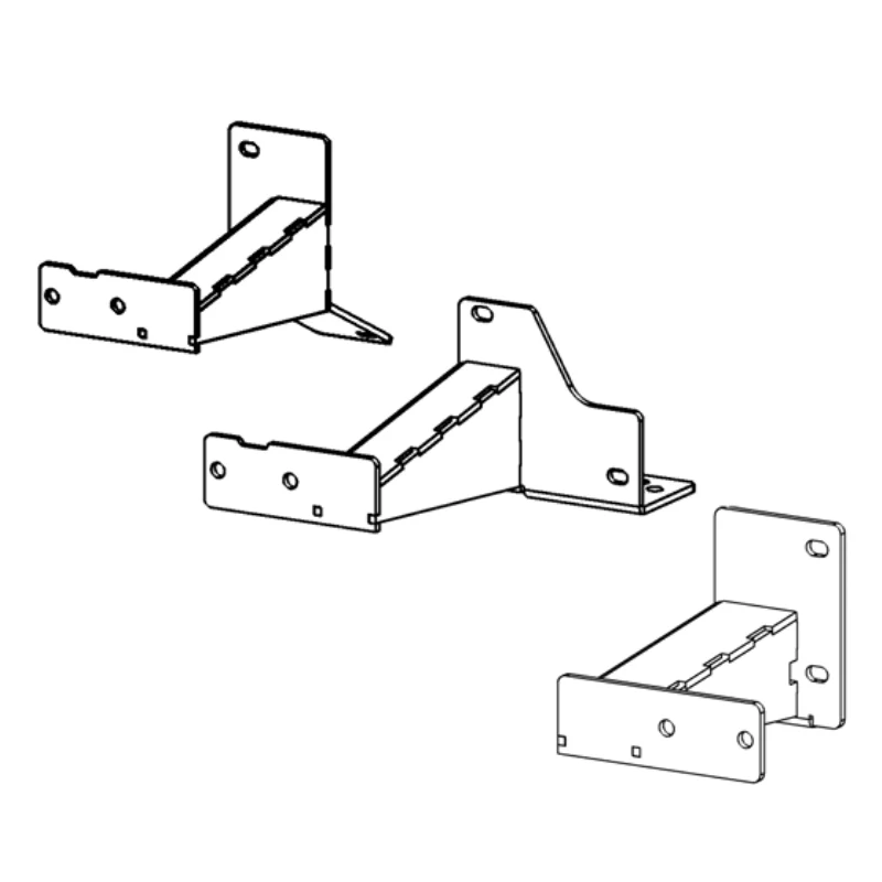 Go Rhino Dominator Xtreme Frame Slider MOUNTING BRACKETS ONLY Model FSD4425TK - Image 2