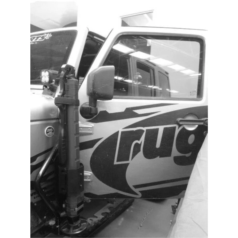 Go Rhino El Gato EG-1 Hydraulic Jack - Exterior Mount for Jeep Wrangler JK or JKU Model 701007T - Image 2