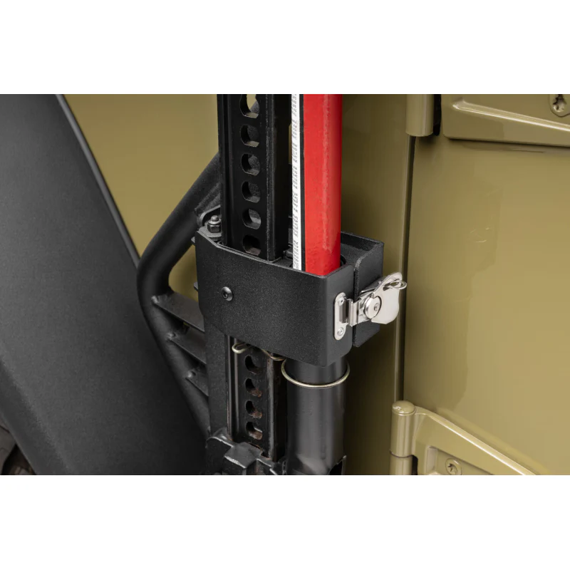 Go Rhino Exterior Hi-Lift Jack Mount with Clamp for Jeep Wrangler JK, JKU Model 701009T - Image 3