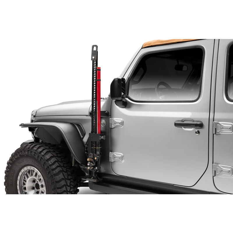 Go Rhino Exterior Hi-Lift Jack Mount with Clamp for Jeep Wrangler JL, JLU, Gladiator JT Model 701011T - Image 12